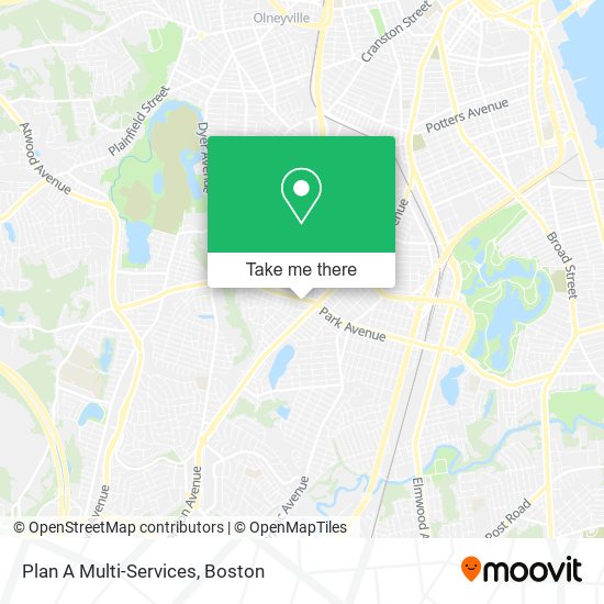 Plan A Multi-Services map