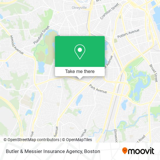 Butler & Messier Insurance Agency map