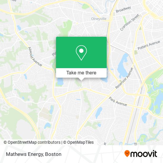 Mapa de Mathews Energy