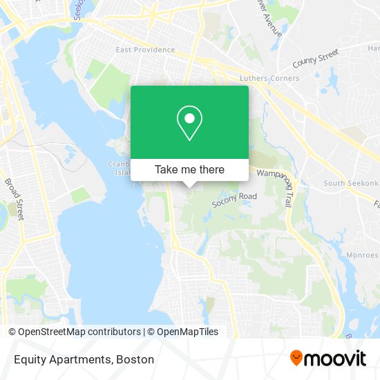 Equity Apartments map