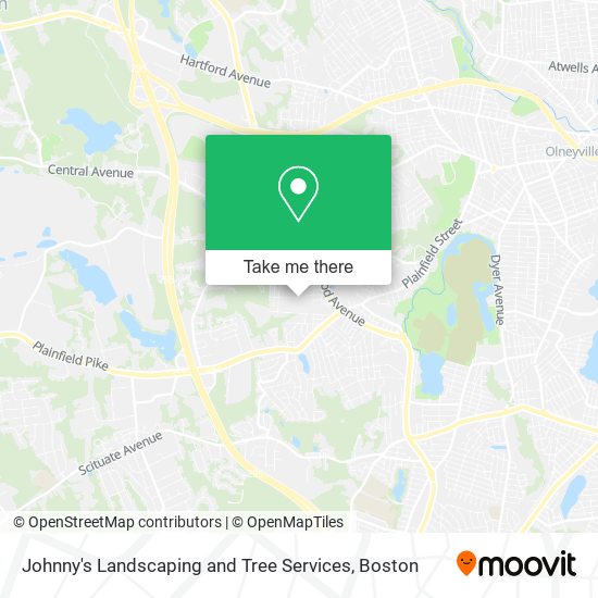 Johnny's Landscaping and Tree Services map