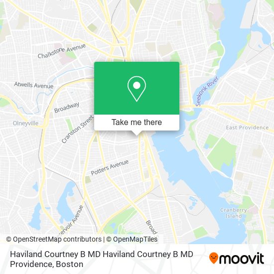 Haviland Courtney B MD Haviland Courtney B MD Providence map