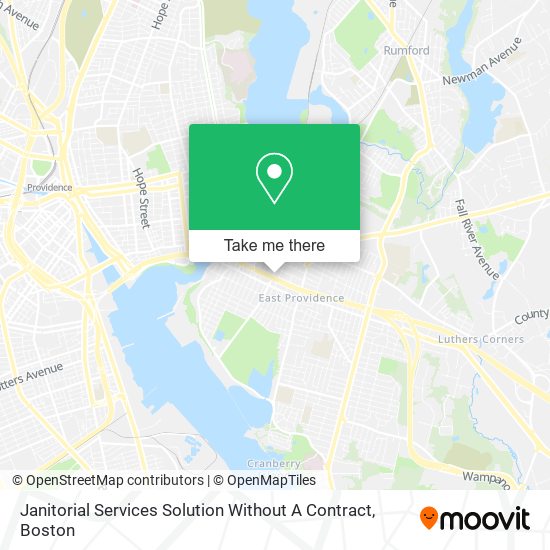 Mapa de Janitorial Services Solution Without A Contract