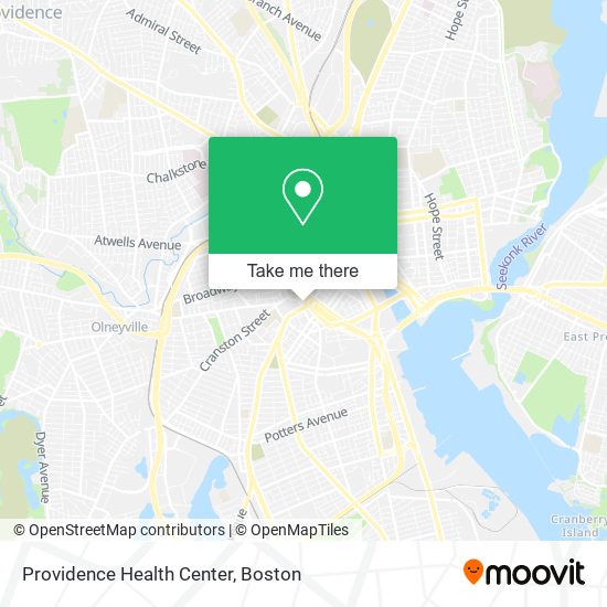 Mapa de Providence Health Center