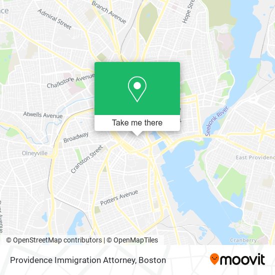 Providence Immigration Attorney map