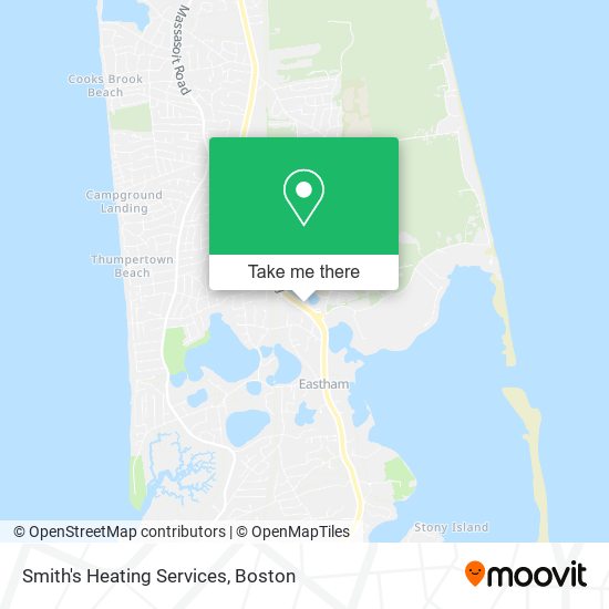 Smith's Heating Services map