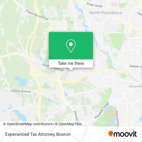 Experienced Tax Attorney map