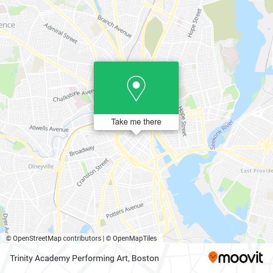 Trinity Academy Performing Art map