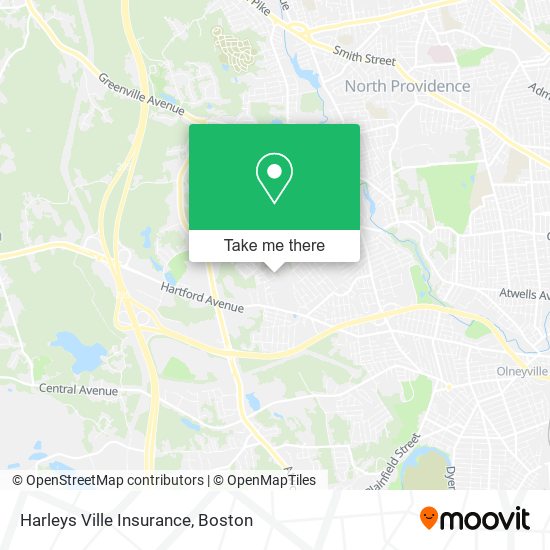 Harleys Ville Insurance map