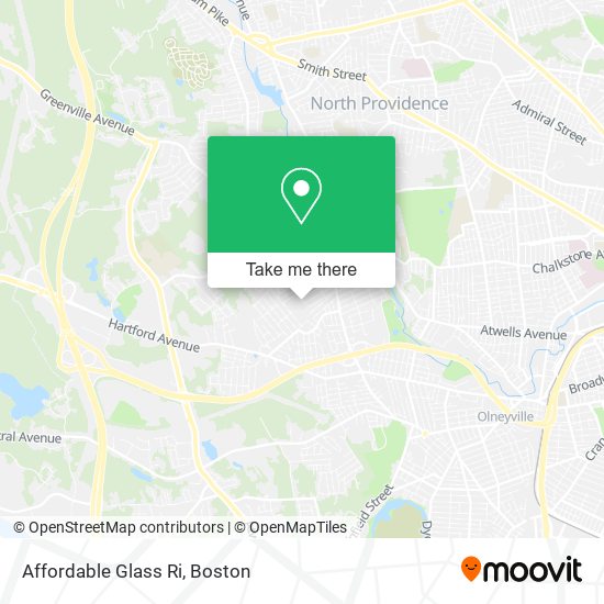 Mapa de Affordable Glass Ri