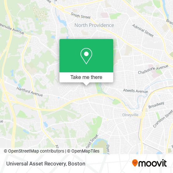 Universal Asset Recovery map