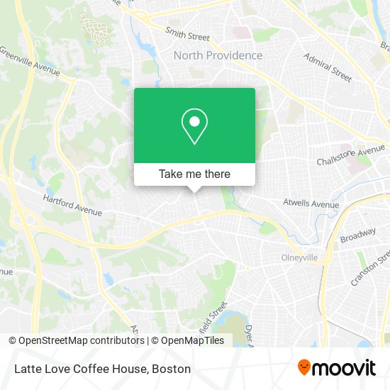 Mapa de Latte Love Coffee House