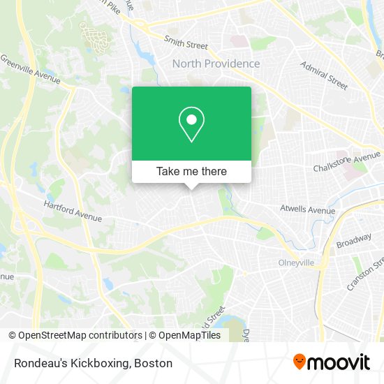 Rondeau's Kickboxing map