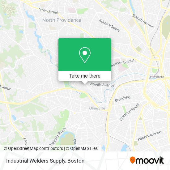 Mapa de Industrial Welders Supply