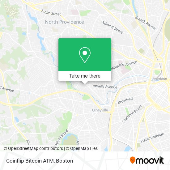 Mapa de Coinflip Bitcoin ATM