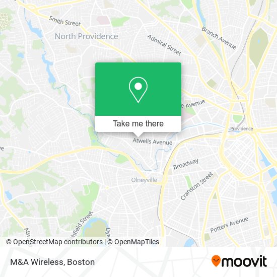 M&A Wireless map