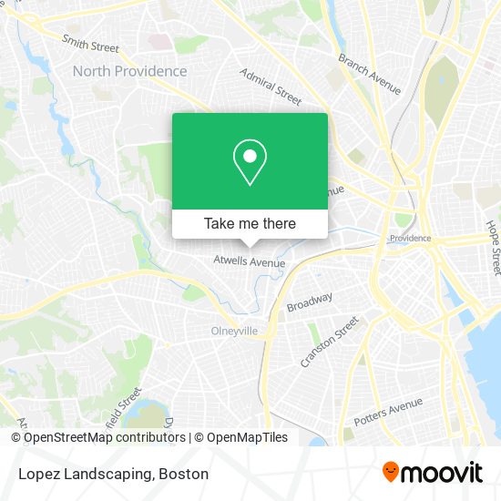 Lopez Landscaping map