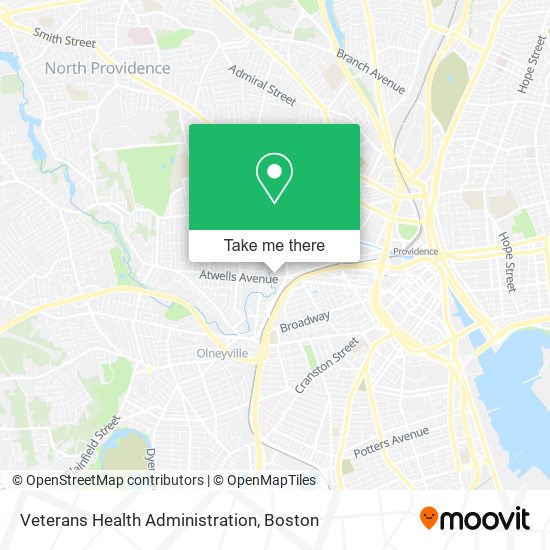 Veterans Health Administration map