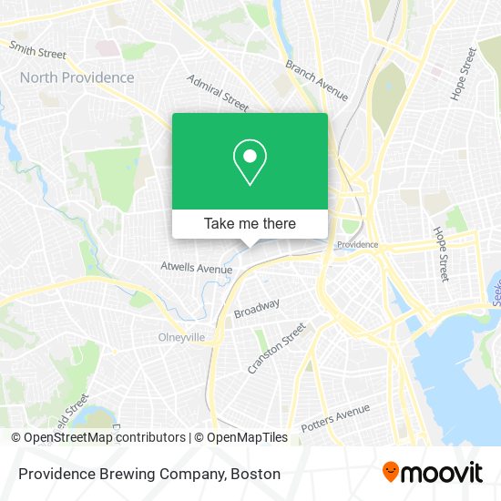 Mapa de Providence Brewing Company