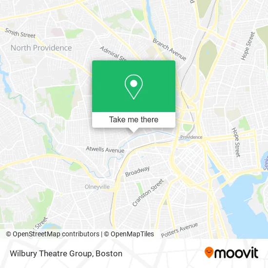 Wilbury Theatre Group map