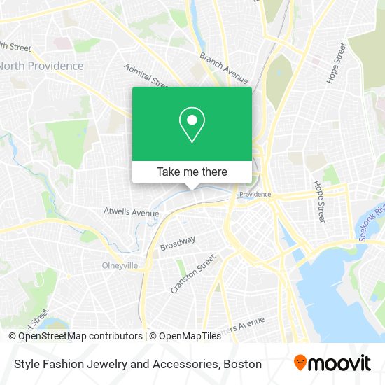 Style Fashion Jewelry and Accessories map