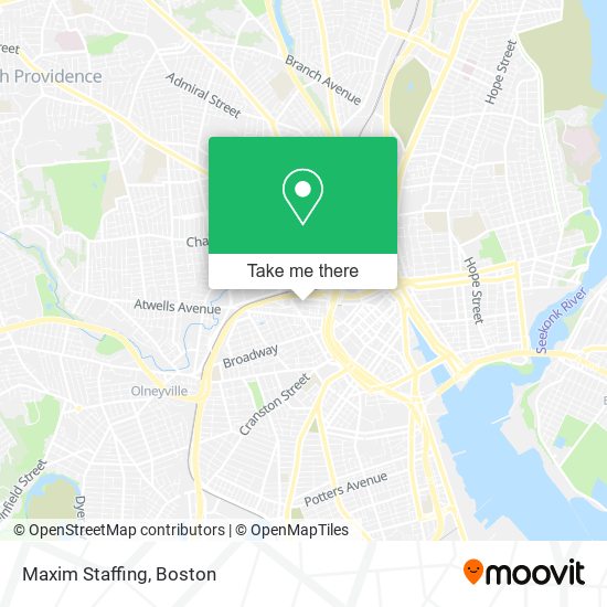 Maxim Staffing map