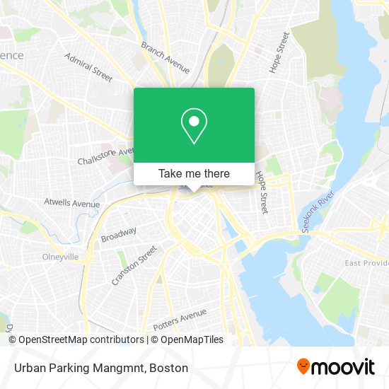 Urban Parking Mangmnt map