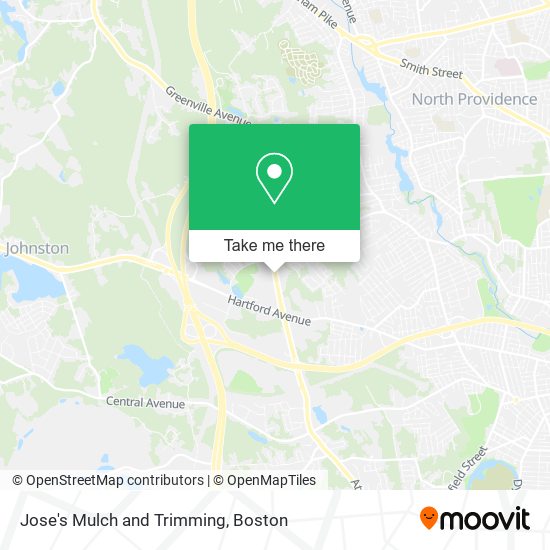 Jose's Mulch and Trimming map