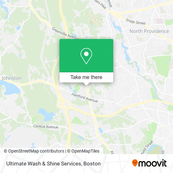 Ultimate Wash & Shine Services map