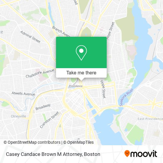 Mapa de Casey Candace Brown M Attorney