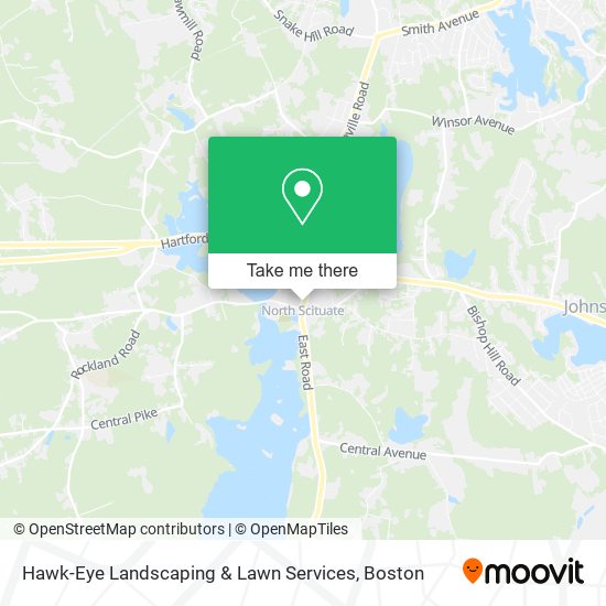 Hawk-Eye Landscaping & Lawn Services map