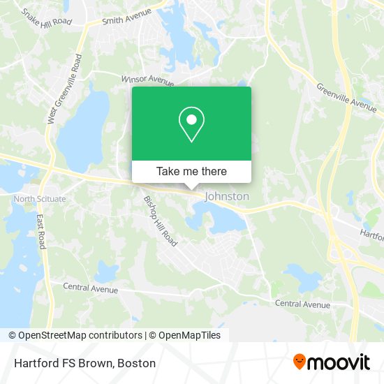 Mapa de Hartford FS Brown