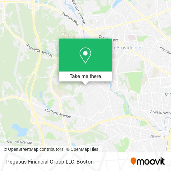 Mapa de Pegasus Financial Group LLC