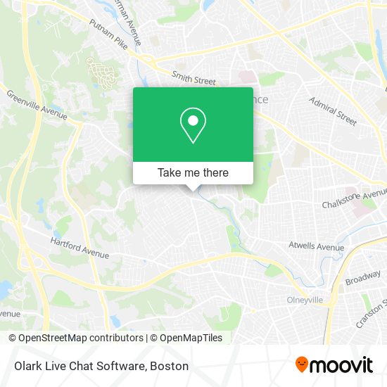 Mapa de Olark Live Chat Software