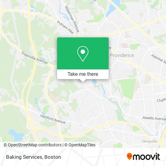 Baking Services map