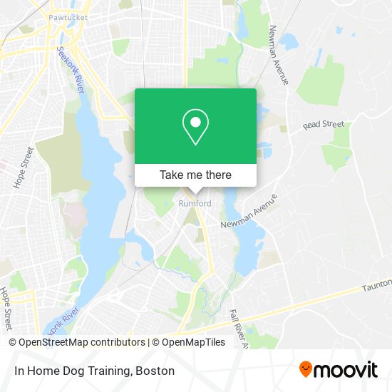 In Home Dog Training map