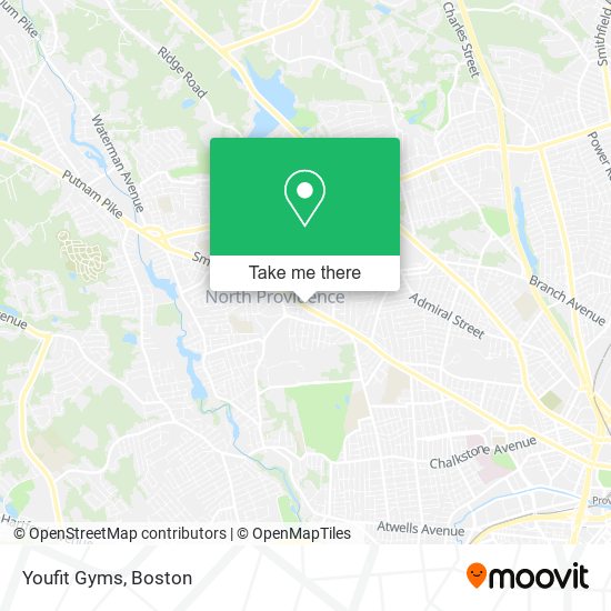 Youfit Gyms map