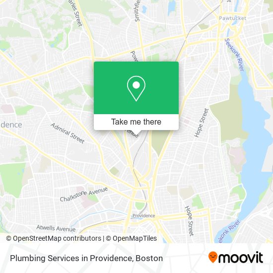 Plumbing Services in Providence map