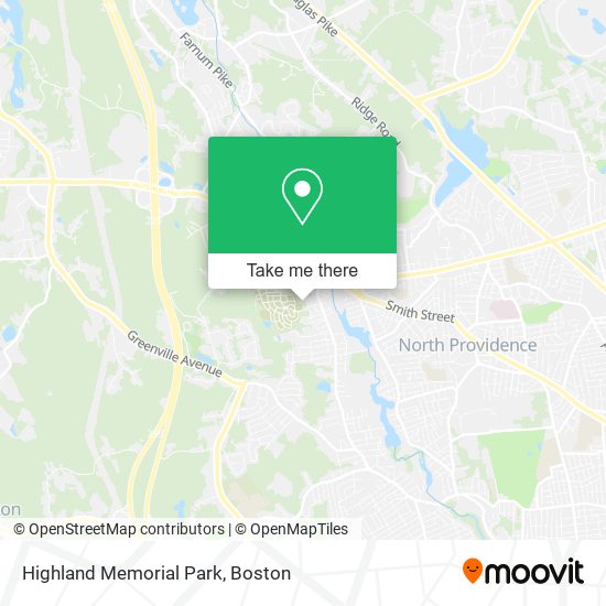 Highland Memorial Park map