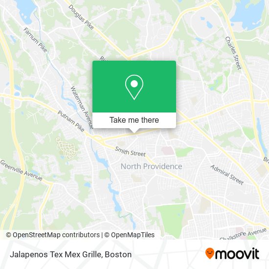 Jalapenos Tex Mex Grille map