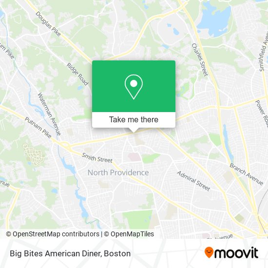 Mapa de Big Bites American Diner