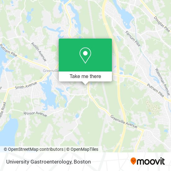 University Gastroenterology map
