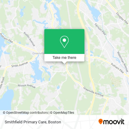 Smithfield Primary Care map