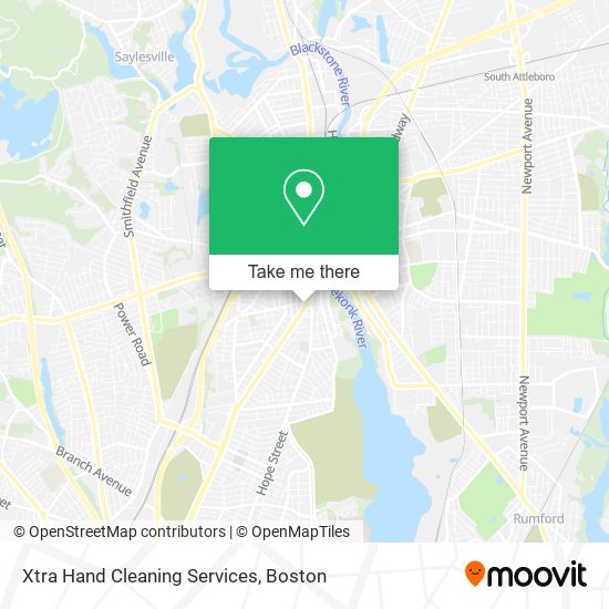Mapa de Xtra Hand Cleaning Services