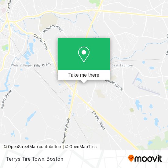 Terrys Tire Town map