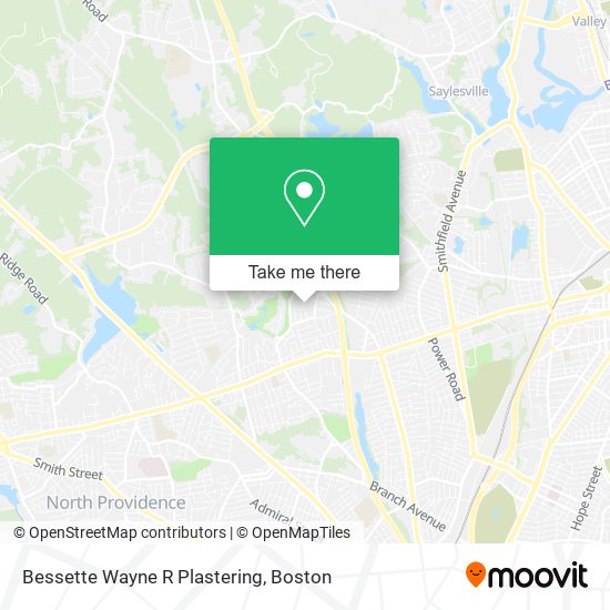 Mapa de Bessette Wayne R Plastering