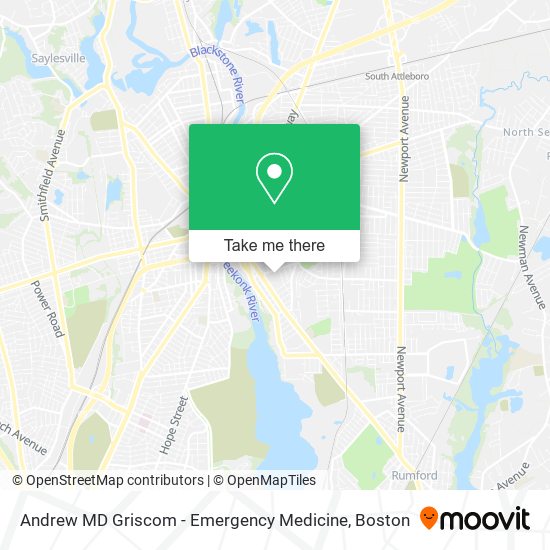Andrew MD Griscom - Emergency Medicine map
