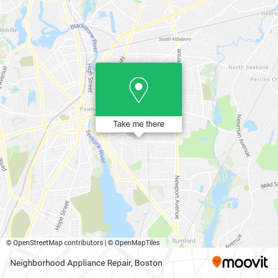 Mapa de Neighborhood Appliance Repair