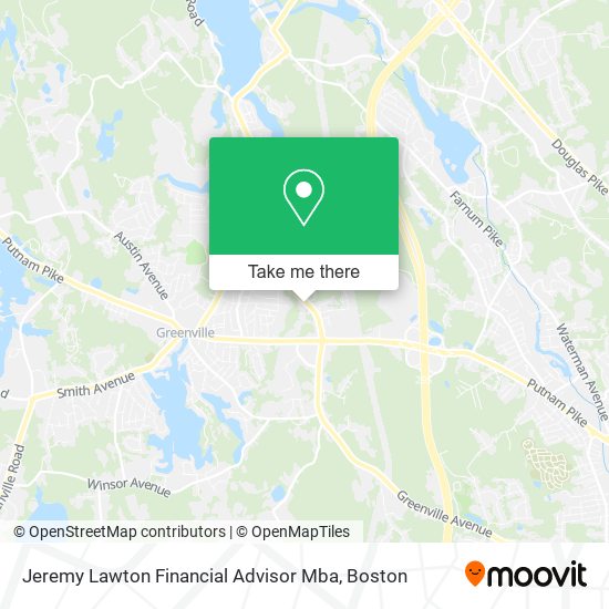 Jeremy Lawton Financial Advisor Mba map