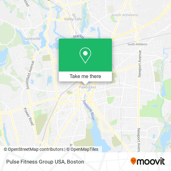 Pulse Fitness Group USA map